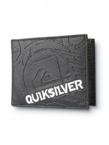 billeteras quicksilver gris