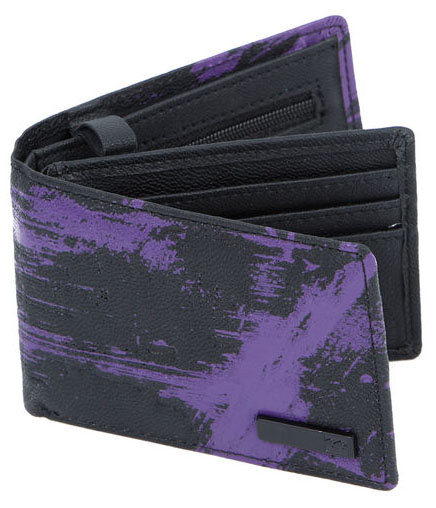 billetera billabong negro violeta