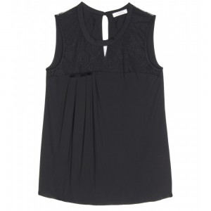 top mujer nina ricci negro 