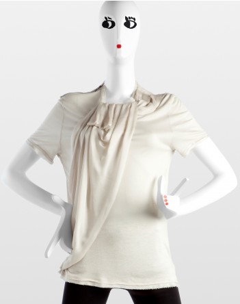 camisas mujer lanvin blanco 