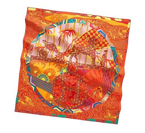 pañuelos mujer hermes exlibris kimonos