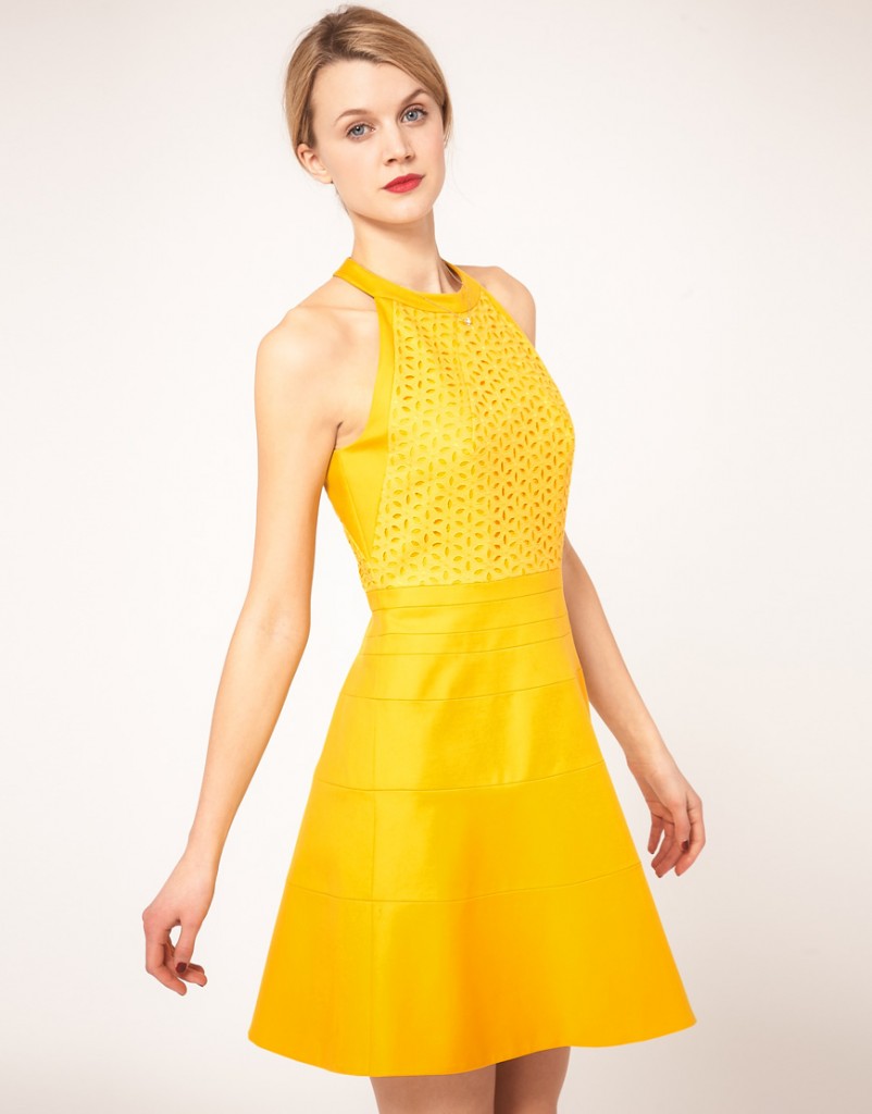 vestido karen millen asos