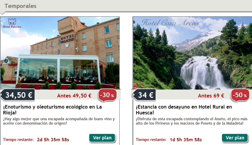 escapadas ofertix en viajes