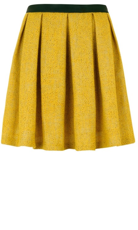 falda primark amarilla