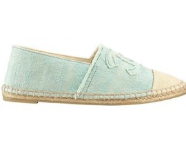 alpargatas chanel azul