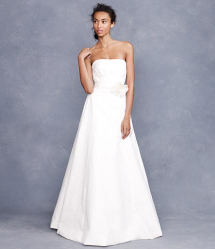 vestido novia j crew princesa