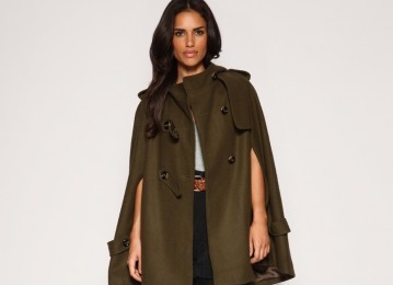 capa asos estilo militar