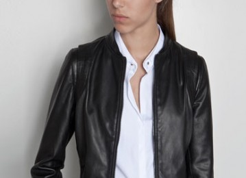 cazadora uterque bomber piel 199 - 149