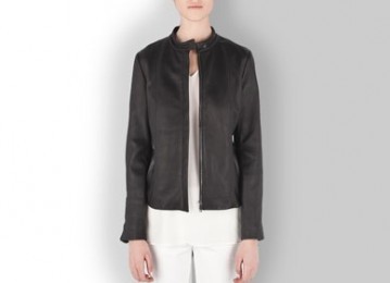 cazadora uterque piel