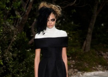 vestido Chanel combinado