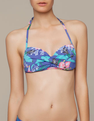 bikini oysho estampado tropical