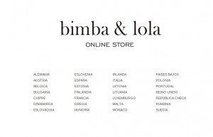 nueva tienda online de bimba y lola