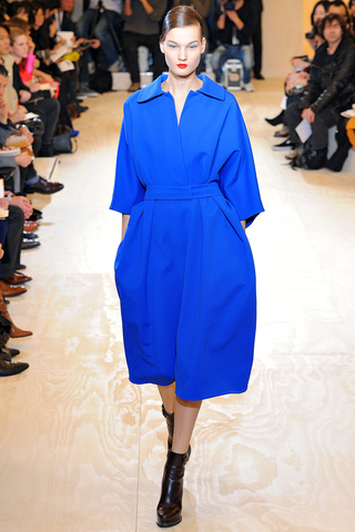 Abrigo Azul Jil Sander