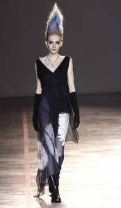 vestidos mujer yohji yamamoto negro