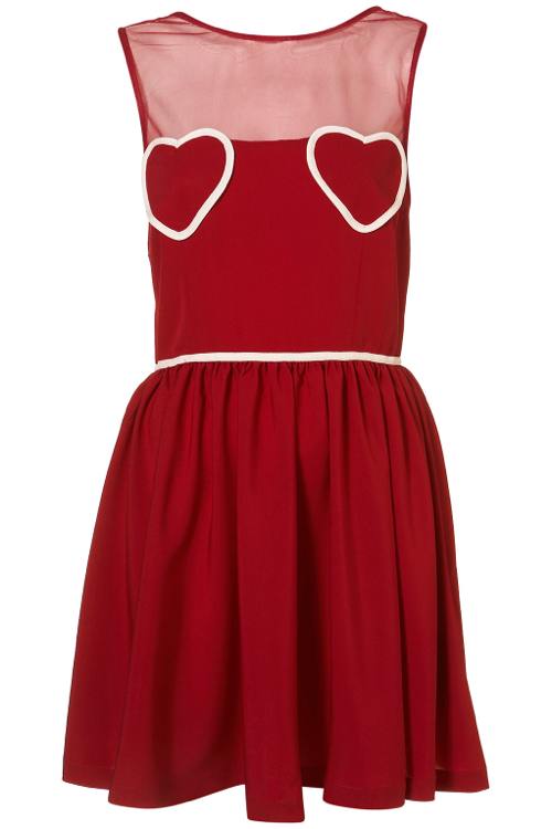 vestido-mujer-topshop-rojo